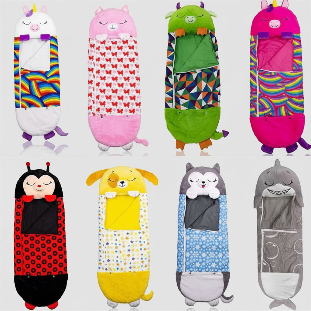 Saco de dormir plegable para niños en forma de animal – Snoozi