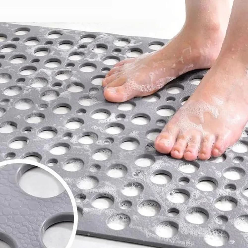 SAFEBATH – Alfombrilla de Ducha Antideslizante de Lujo para Seguridad Higiénica