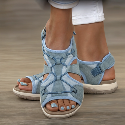 Sandalias Abiertas de Punta Redonda