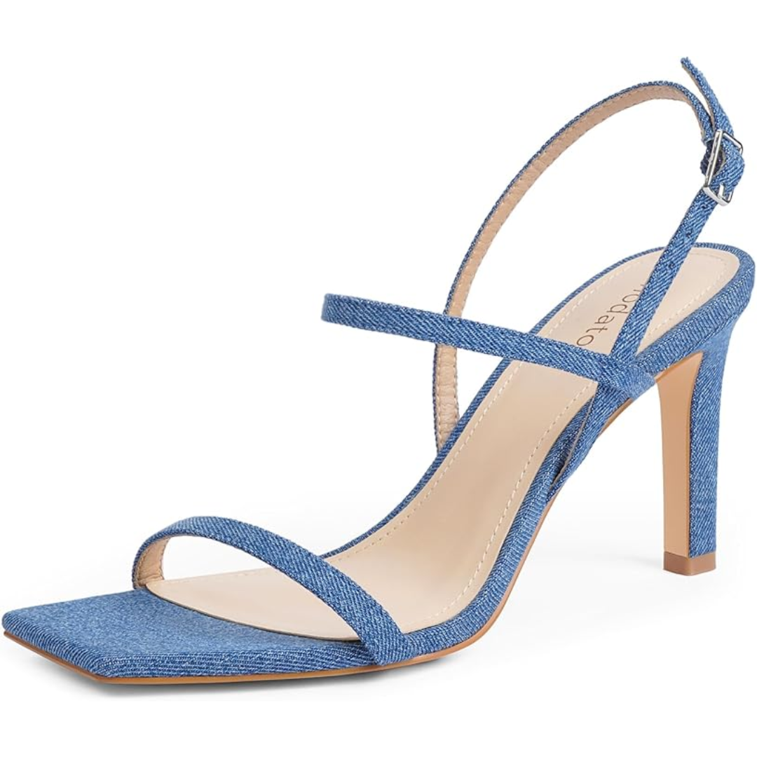 Sandalias de Tacón Alto con Tiras - Olivia