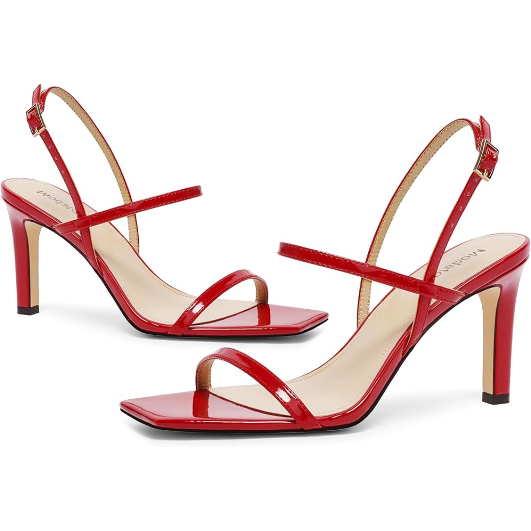 Sandalias de Tacón Alto con Tiras - Olivia