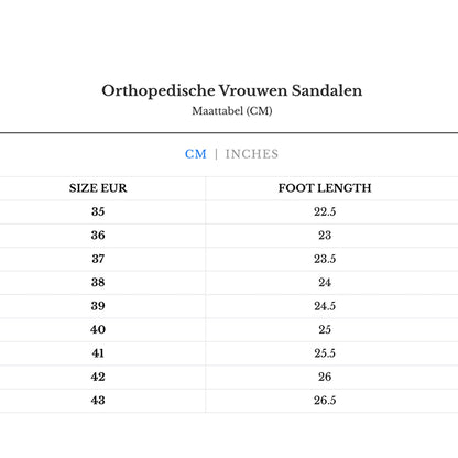 Sandalias Ortopédicas para Mujeres