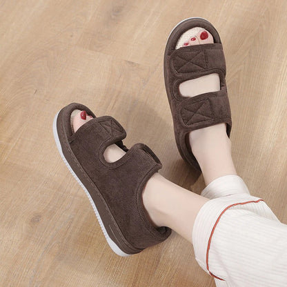 Sandalias para diabéticos para pies hinchados y sensibles