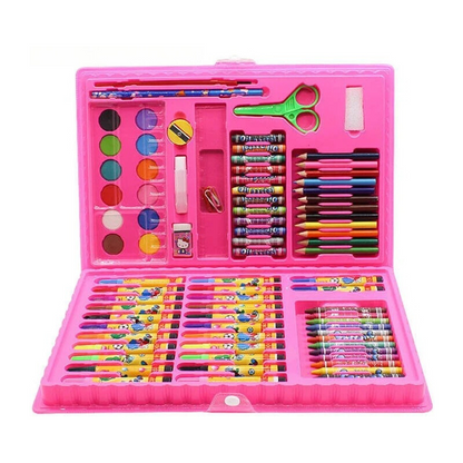 Set de arte infantil de lujo con caballete