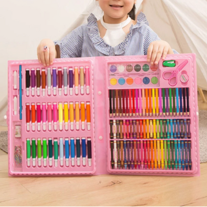 Set de arte infantil de lujo con caballete