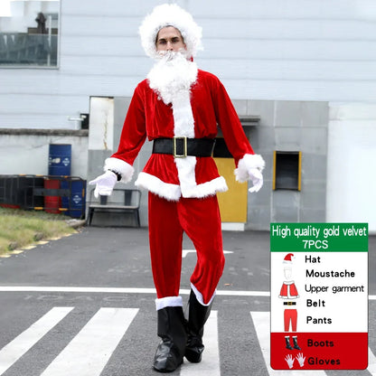 Set de cosplay de Papá Noel