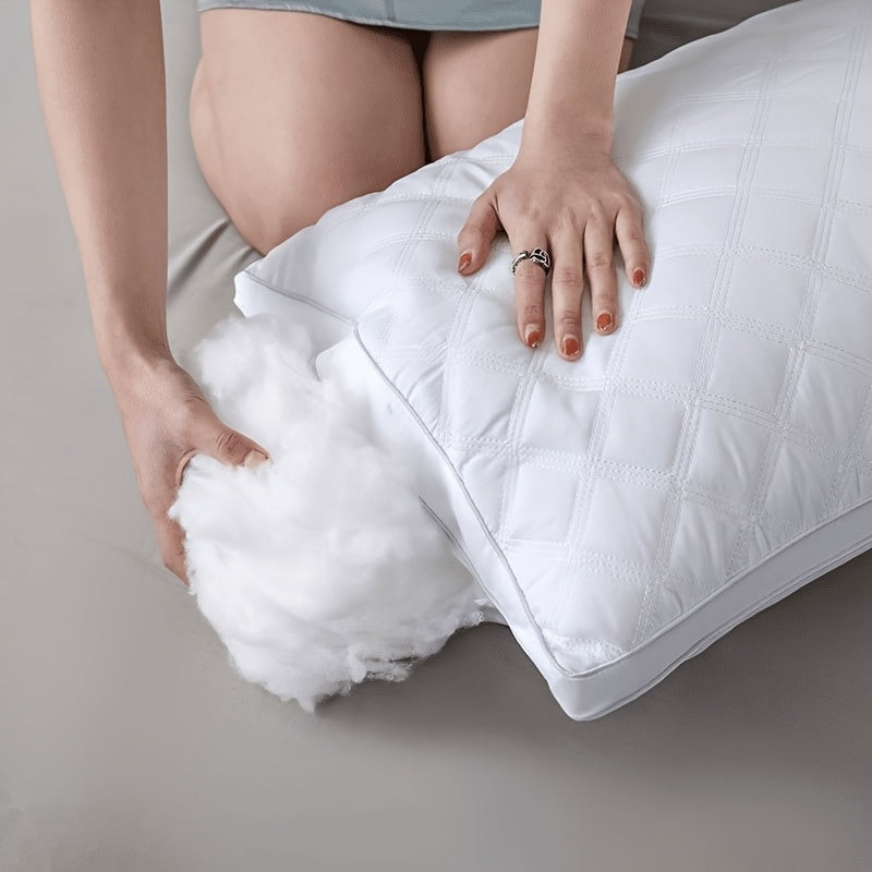 Set de descanso – 2 almohadas 3D hipoalergénicas para un sueño de calidad hotelera