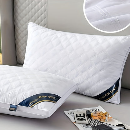 Set de descanso – 2 almohadas 3D hipoalergénicas para un sueño de calidad hotelera