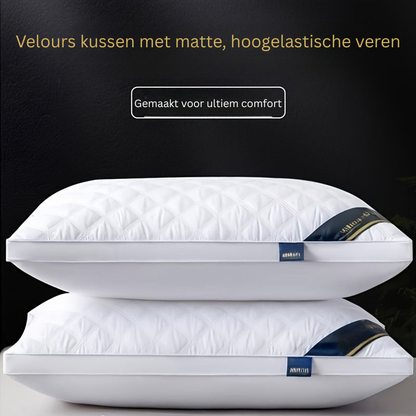 Set de descanso – 2 almohadas 3D hipoalergénicas para un sueño de calidad hotelera