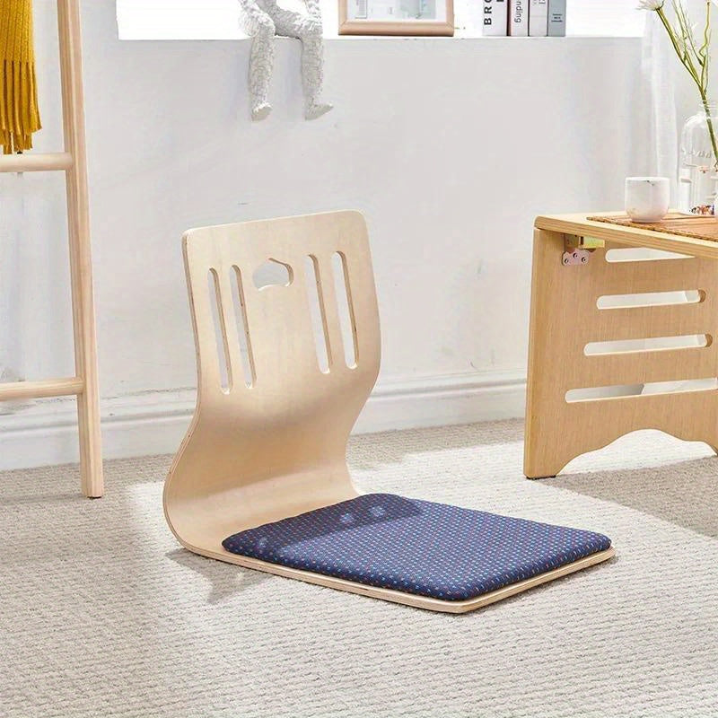 Set de silla de suelo Zaisu minimalista y cómodo