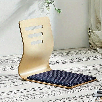 Set de silla de suelo Zaisu minimalista y cómodo