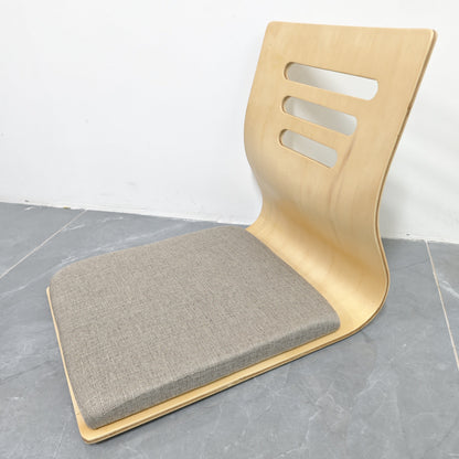 Set de silla de suelo Zaisu minimalista y cómodo