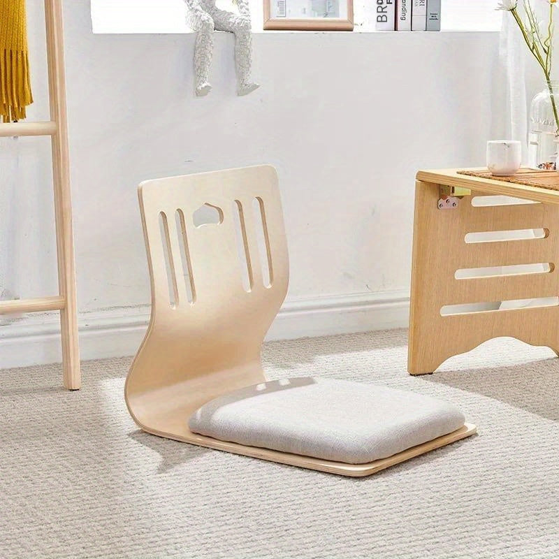 Set de silla de suelo Zaisu minimalista y cómodo