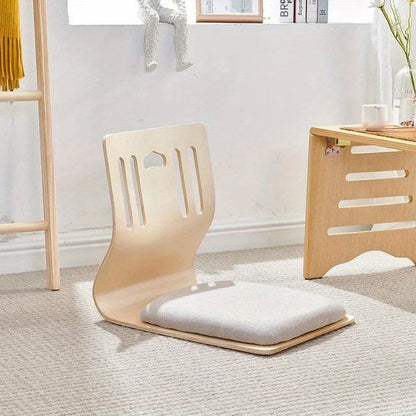 Set de silla de suelo Zaisu minimalista y cómodo