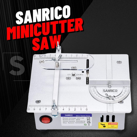 Sierra MiniCutter SANRICO Perfecta para Proyectos de Bricolaje