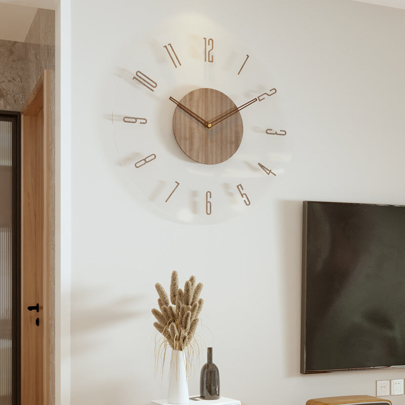 Simplicidad Nórdica en un Reloj de Madera