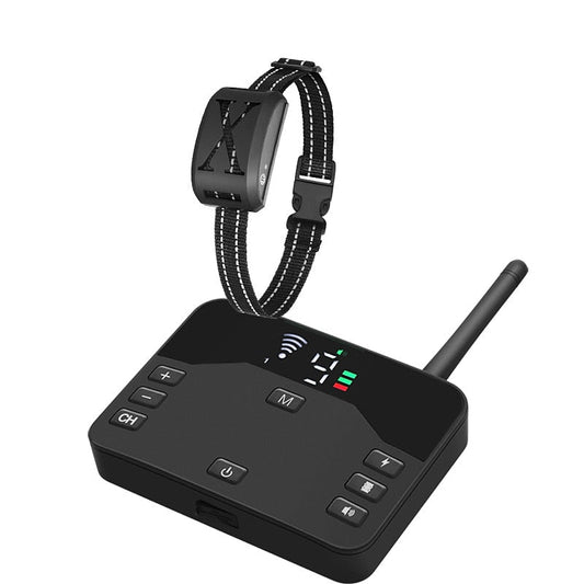 Sistema de Cerca Inalámbrica para Perros FidoFence Pro con Collar, 9–240m