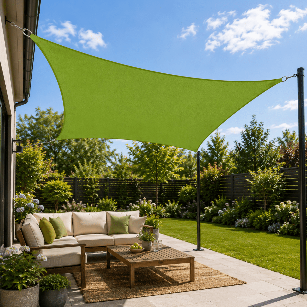 SKYCANOPY – Vela de sol triangular para una protección exterior elegante