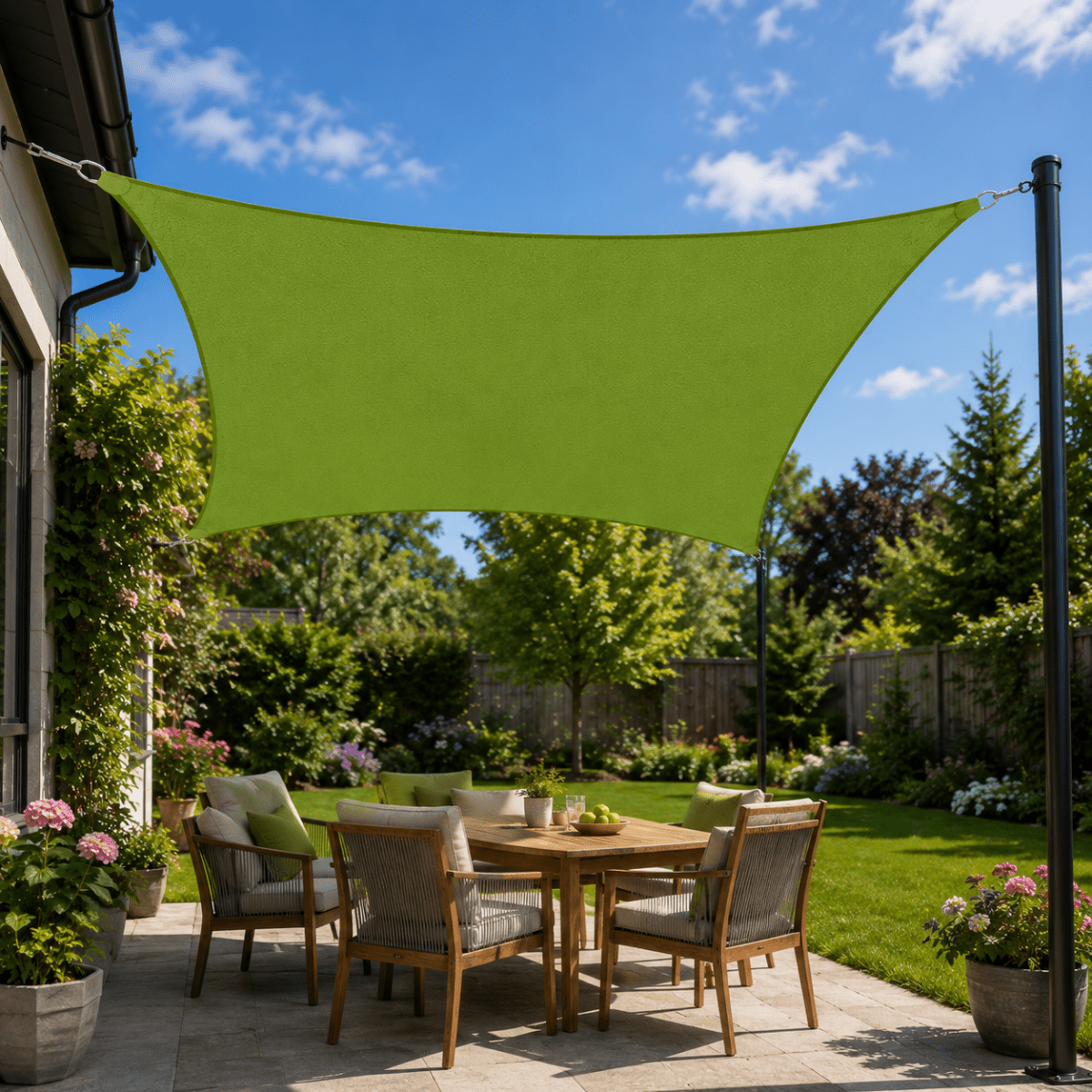 SKYCANOPY – Vela de sol triangular para una protección exterior elegante