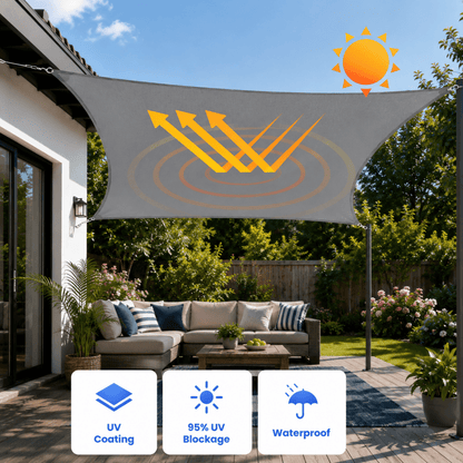 SKYCANOPY – Vela de sol triangular para una protección exterior elegante