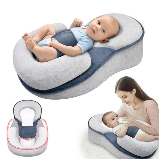 Sofá Elevado Antirreflujo para Recién Nacidos y Bebés
