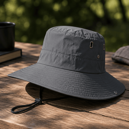SOLARCREST – Sombrero de Aventura con Protección UV para Actividades al Aire Libre Diarias