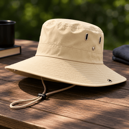 SOLARCREST – Sombrero de Aventura con Protección UV para Actividades al Aire Libre Diarias