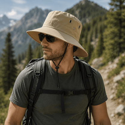 SOLARCREST – Sombrero de Aventura con Protección UV para Actividades al Aire Libre Diarias