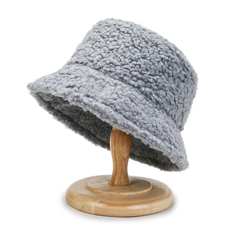 Sombrero de Cubo de Teddy de Moda Cálido - Livia