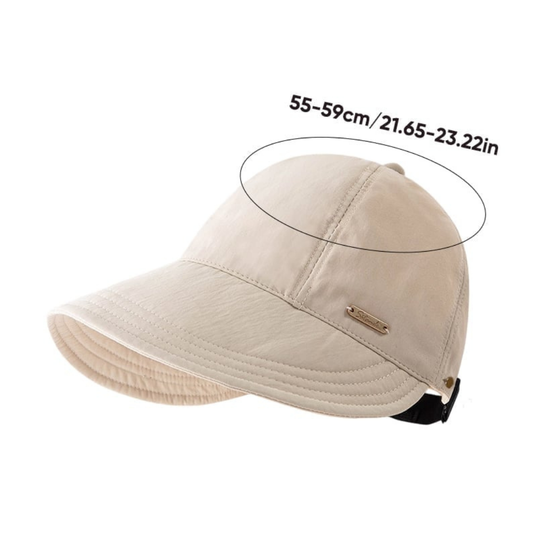 Sombrero para el sol de ala ancha para mujer