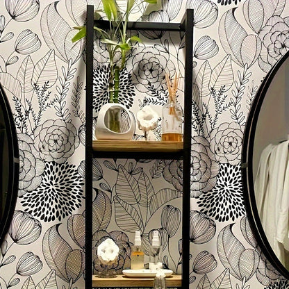 Soporte de Toallas de Metal Montado en la Pared con Estante de Baño Impermeable