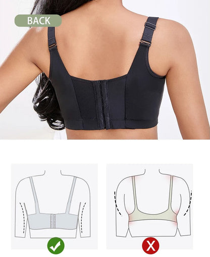 Sostén push-up de talla grande con copas profundas.