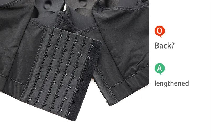 Sostén push-up de talla grande con copas profundas.