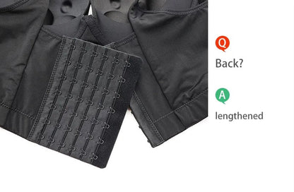 Sostén push-up de talla grande con copas profundas.