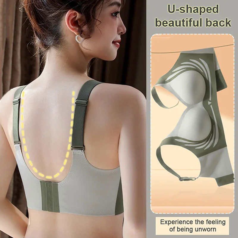 Sostén Push-Up Inalámbrico Elevado con Efecto Antideslizante