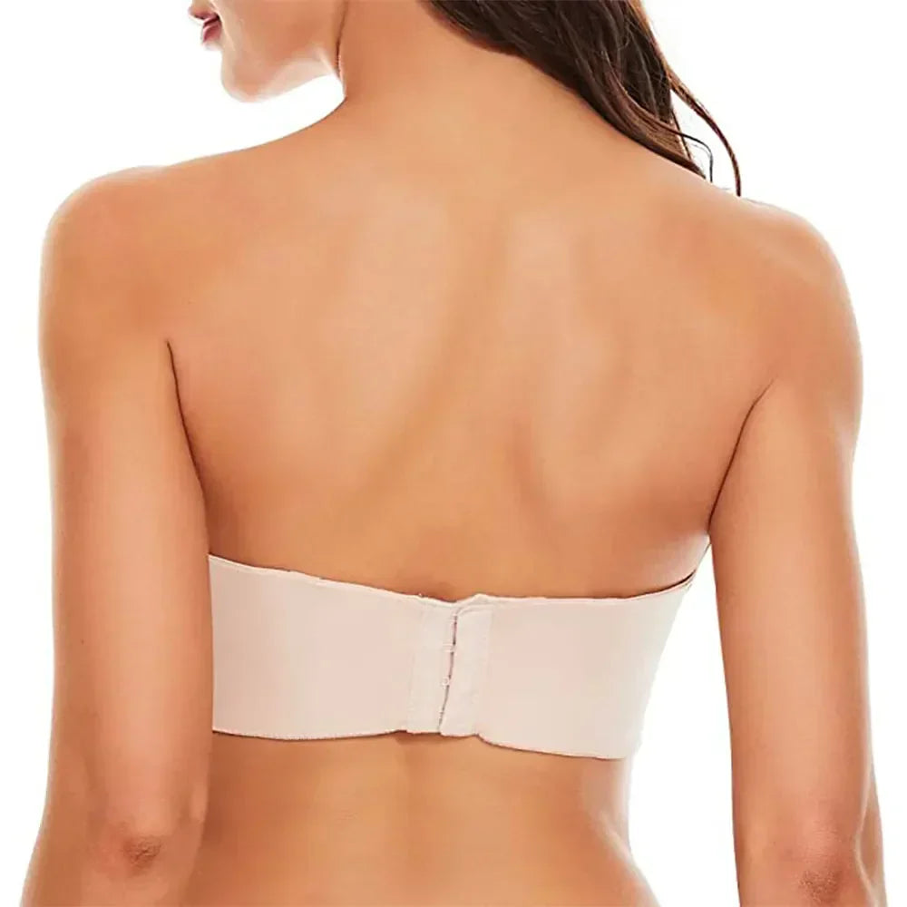 Sostén Sin Costuras para Mujeres de Talla Grande – Tirantes Ajustables, Cierre en la Espalda, Comodidad Ultra Suave para Uso Diario