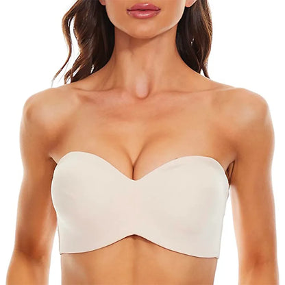 Sostén Sin Costuras para Mujeres de Talla Grande – Tirantes Ajustables, Cierre en la Espalda, Comodidad Ultra Suave para Uso Diario