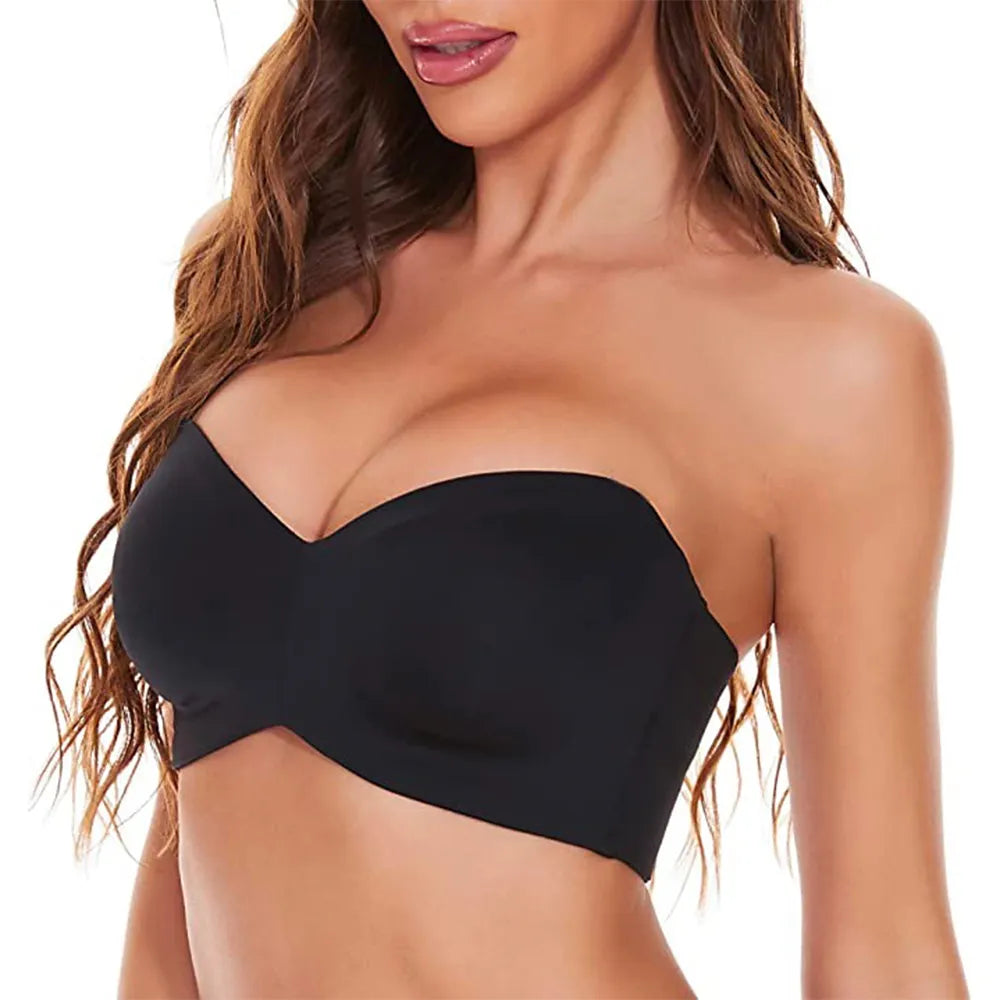 Sostén Sin Costuras para Mujeres de Talla Grande – Tirantes Ajustables, Cierre en la Espalda, Comodidad Ultra Suave para Uso Diario