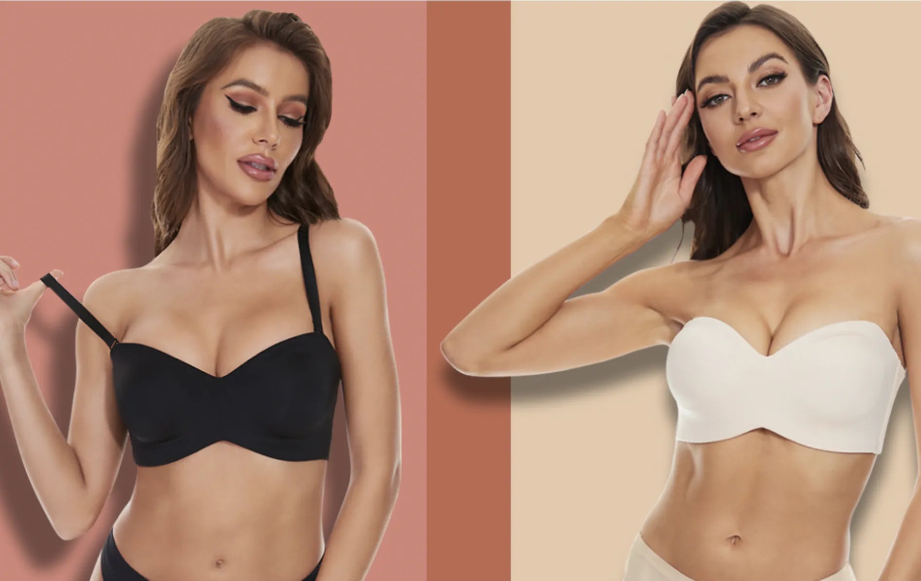 Sostén Sin Costuras para Mujeres de Talla Grande – Tirantes Ajustables, Cierre en la Espalda, Comodidad Ultra Suave para Uso Diario