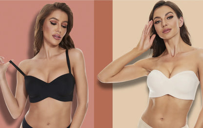 Sostén Sin Costuras para Mujeres de Talla Grande – Tirantes Ajustables, Cierre en la Espalda, Comodidad Ultra Suave para Uso Diario