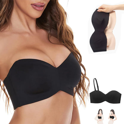 Sostén Sin Costuras para Mujeres de Talla Grande – Tirantes Ajustables, Cierre en la Espalda, Comodidad Ultra Suave para Uso Diario