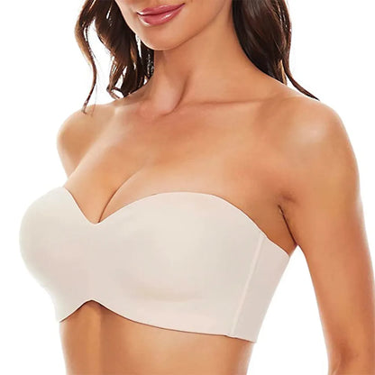 Sostén Sin Costuras para Mujeres de Talla Grande – Tirantes Ajustables, Cierre en la Espalda, Comodidad Ultra Suave para Uso Diario