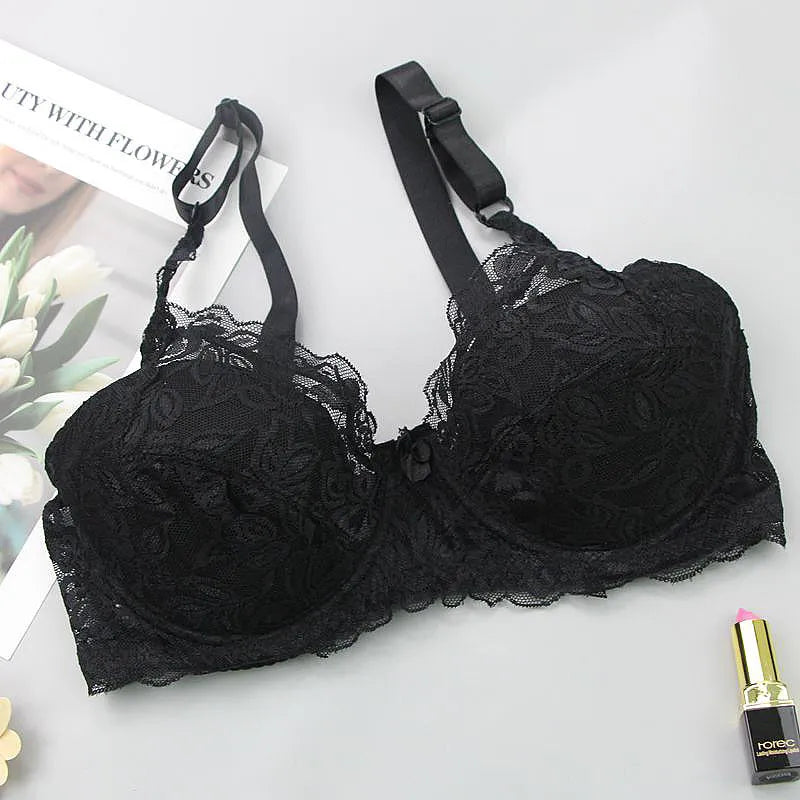 Sostenedor de Encaje Sexy Talla Grande