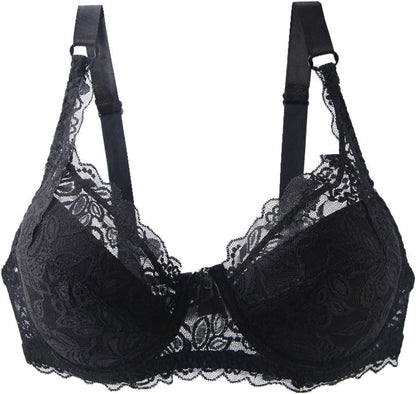 Sostenedor de Encaje Sexy Talla Grande