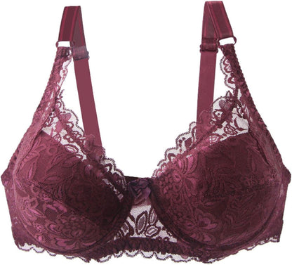 Sostenedor de Encaje Sexy Talla Grande