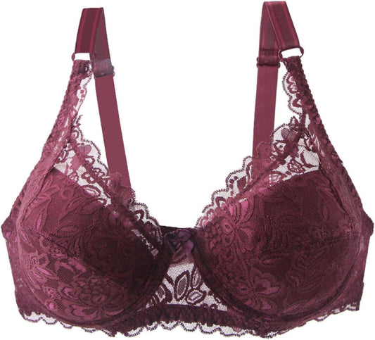Sostenedor de Encaje Sexy Talla Grande