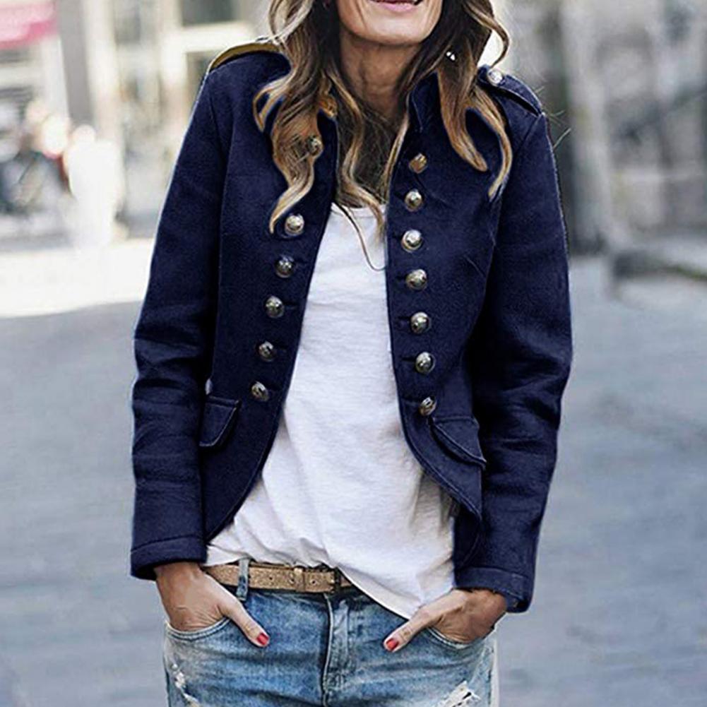 Spada - Blazer de Mujer con Cuello Alto
