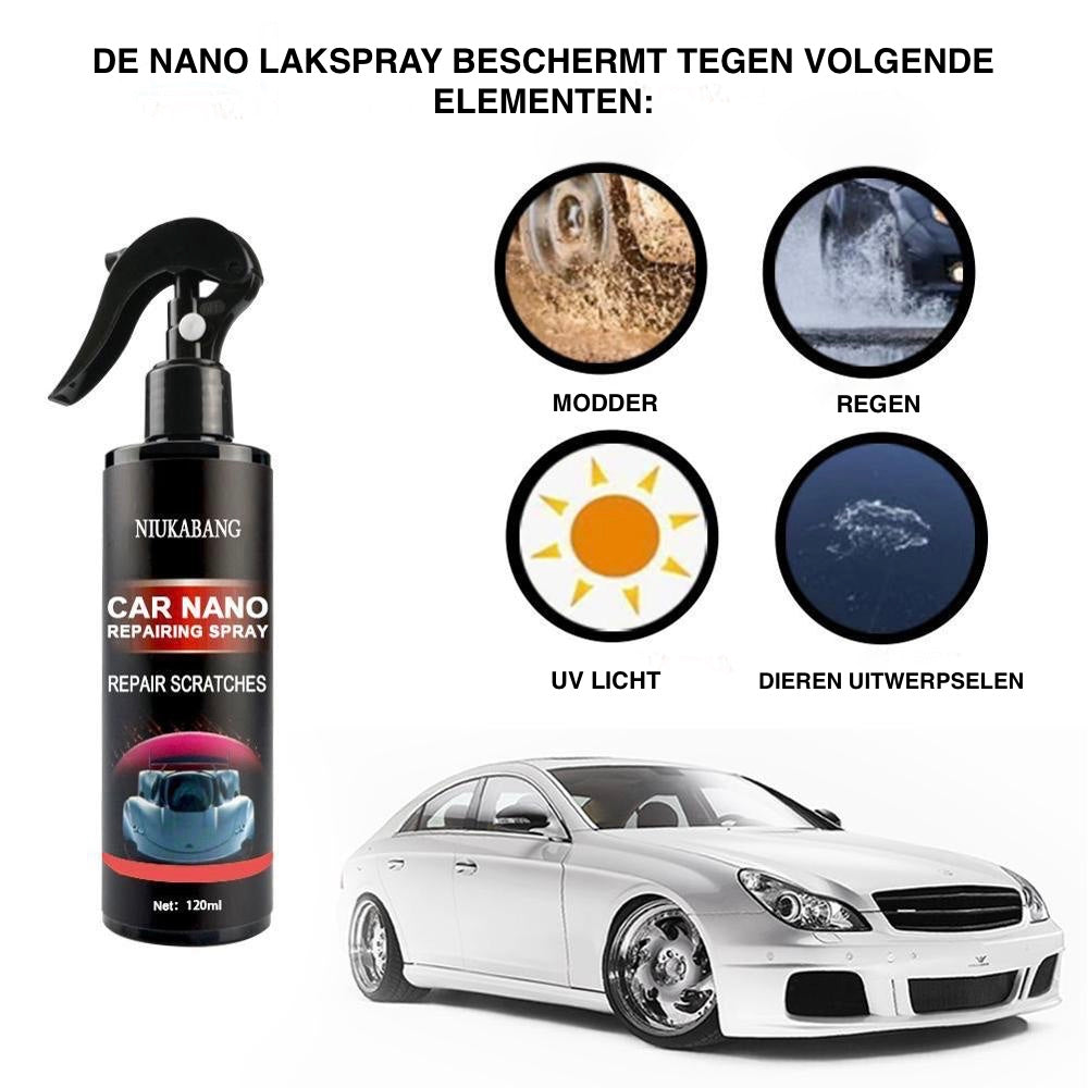Spray de Pintura Nano con Restauración de Brillo 50ml - Compra 1 y Llévate 1 Gratis