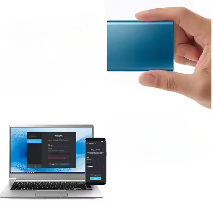SSD Externo de 128TB con Transferencia de Datos de Alta Velocidad