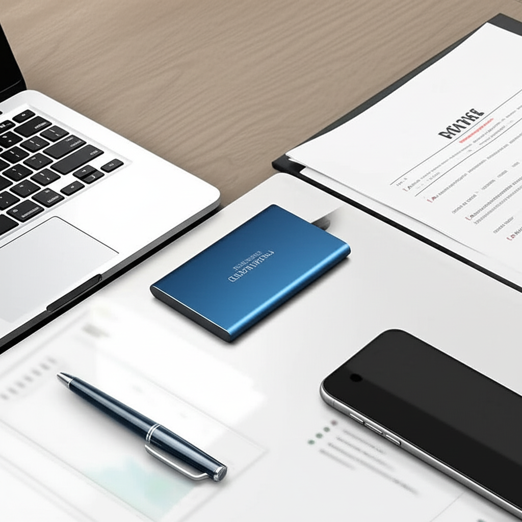 SSD Externo de 128TB con Transferencia de Datos de Alta Velocidad